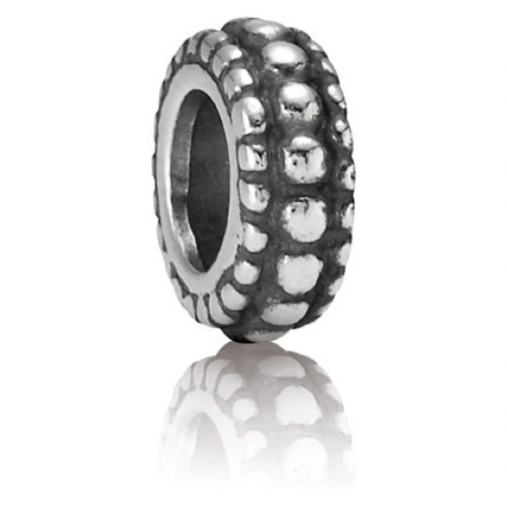 Authentic Pandora Silver Tires Silver Spacer - Picture 1 of 3